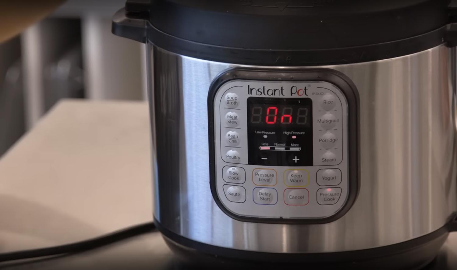 Instant Pot stuck on off
